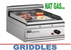 GRIDDLE NAT GAS by LINCAT - K.F.Bartlett LtdCatering equipment, refrigeration & air-conditioning